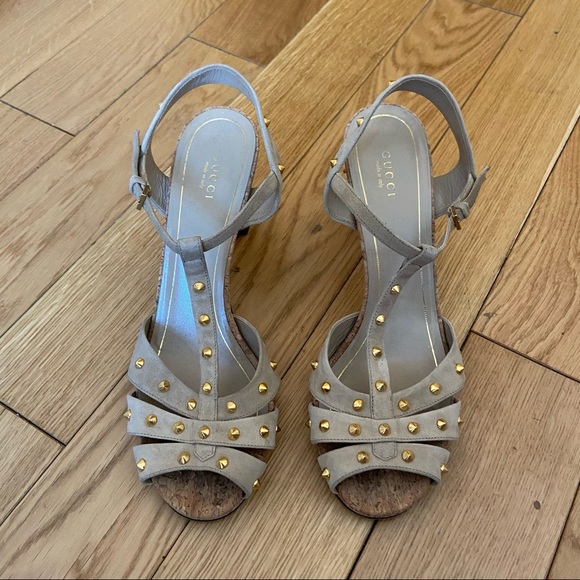 Gucci Shoes - GUCCI SPIKED HEELS